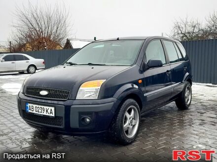 Синий Форд Фьюжн, объемом двигателя 1.4 л и пробегом 1730 тыс. км за 3999 $, фото 1 на Automoto.ua