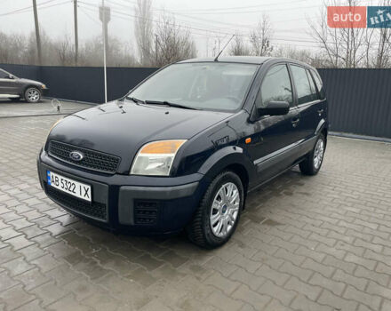 Синий Форд Фьюжн, объемом двигателя 1.4 л и пробегом 220 тыс. км за 4300 $, фото 1 на Automoto.ua