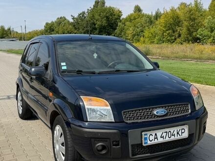Синий Форд Фьюжн, объемом двигателя 1.4 л и пробегом 244 тыс. км за 4500 $, фото 1 на Automoto.ua