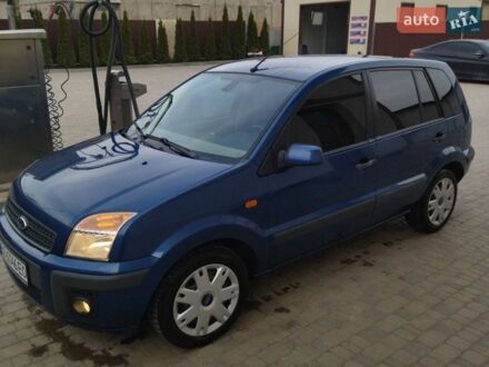 Синий Форд Фьюжн, объемом двигателя 1.6 л и пробегом 128 тыс. км за 7300 $, фото 1 на Automoto.ua