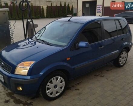 Синий Форд Фьюжн, объемом двигателя 1.6 л и пробегом 128 тыс. км за 7300 $, фото 1 на Automoto.ua