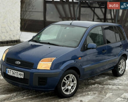 Синий Форд Фьюжн, объемом двигателя 1.4 л и пробегом 201 тыс. км за 4350 $, фото 1 на Automoto.ua
