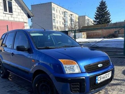 Синий Форд Фьюжн, объемом двигателя 1.4 л и пробегом 200 тыс. км за 4900 $, фото 1 на Automoto.ua