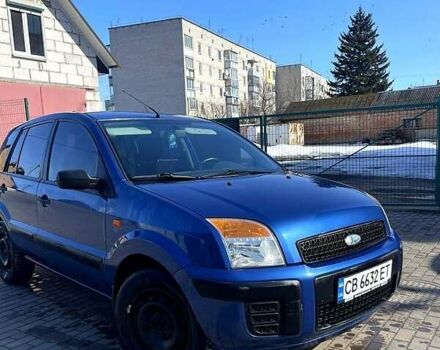 Синий Форд Фьюжн, объемом двигателя 1.4 л и пробегом 200 тыс. км за 4900 $, фото 1 на Automoto.ua