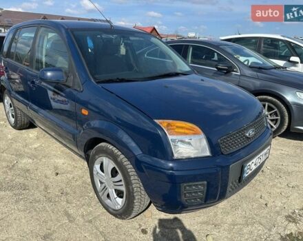 Синий Форд Фьюжн, объемом двигателя 1.4 л и пробегом 230 тыс. км за 5800 $, фото 1 на Automoto.ua