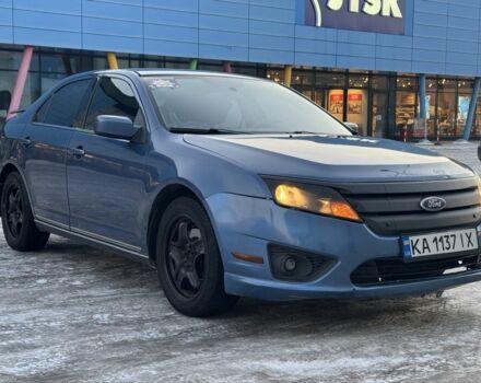 Синий Форд Фьюжн, объемом двигателя 2.5 л и пробегом 290 тыс. км за 4990 $, фото 1 на Automoto.ua
