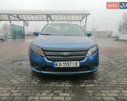 Синий Форд Фьюжн, объемом двигателя 2.5 л и пробегом 259 тыс. км за 5900 $, фото 1 на Automoto.ua