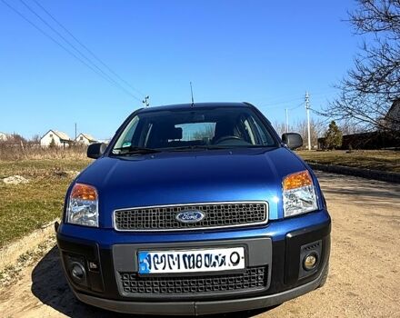 Синий Форд Фьюжн, объемом двигателя 1.6 л и пробегом 212 тыс. км за 6000 $, фото 1 на Automoto.ua