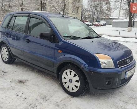 Синий Форд Фьюжн, объемом двигателя 1.6 л и пробегом 212 тыс. км за 5800 $, фото 1 на Automoto.ua