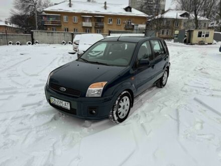 Синий Форд Фьюжн, объемом двигателя 1.4 л и пробегом 109 тыс. км за 5500 $, фото 1 на Automoto.ua