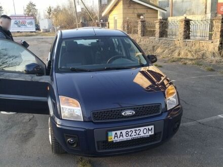 Синий Форд Фьюжн, объемом двигателя 1.39 л и пробегом 162 тыс. км за 6100 $, фото 1 на Automoto.ua