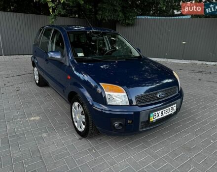 Синий Форд Фьюжн, объемом двигателя 1.4 л и пробегом 101 тыс. км за 5700 $, фото 1 на Automoto.ua