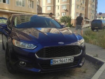 Синий Форд Фьюжн, объемом двигателя 2 л и пробегом 207 тыс. км за 8500 $, фото 1 на Automoto.ua