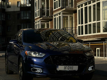 Форд Фьюжн 2012 в Чернигове на Automoto.ua Синий Форд Фьюжн, объемом двигателя 2.49 л и пробегом 247 тыс. км за 8700 $, фото 1 на Automoto.ua