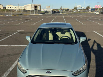 Синий Форд Фьюжн, объемом двигателя 2 л и пробегом 260 тыс. км за 10750 $, фото 1 на Automoto.ua