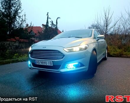 Синий Форд Фьюжн, объемом двигателя 2 л и пробегом 177 тыс. км за 11600 $, фото 1 на Automoto.ua