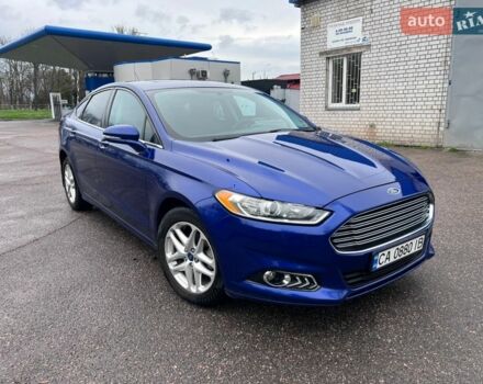 Синий Форд Фьюжн, объемом двигателя 2.5 л и пробегом 193 тыс. км за 8800 $, фото 1 на Automoto.ua