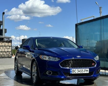 Синий Форд Фьюжн, объемом двигателя 2.5 л и пробегом 190 тыс. км за 9800 $, фото 1 на Automoto.ua