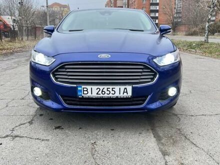 Форд Фьюжн 2013 в Полтаве на Automoto.ua Синий Форд Фьюжн, объемом двигателя 2 л и пробегом 122 тыс. км за 11000 $, фото 1 на Automoto.ua