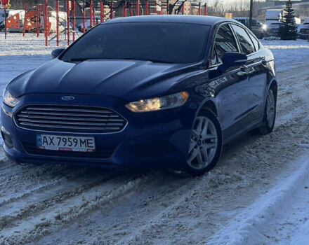 Синій Форд Фьюжен, об'ємом двигуна 2.49 л та пробігом 280 тис. км за 8950 $, фото 1 на Automoto.ua