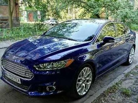 Форд Фьюжн 2013 в Полтаве на Automoto.ua Синий Форд Фьюжн, объемом двигателя 2 л и пробегом 46 тыс. км за 11400 $, фото 1 на Automoto.ua