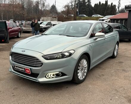 Синий Форд Фьюжн, объемом двигателя 2 л и пробегом 177 тыс. км за 12540 $, фото 1 на Automoto.ua