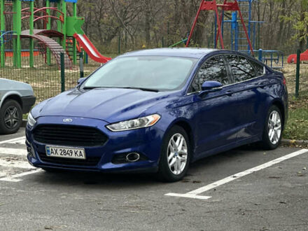 Синий Форд Фьюжн, объемом двигателя 1.5 л и пробегом 160 тыс. км за 8000 $, фото 1 на Automoto.ua