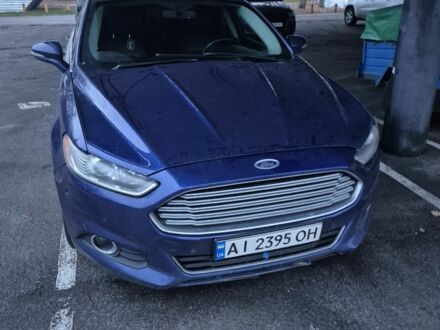 Синий Форд Фьюжн, объемом двигателя 1.6 л и пробегом 222 тыс. км за 7300 $, фото 1 на Automoto.ua