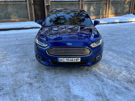 Синий Форд Фьюжн, объемом двигателя 2.5 л и пробегом 116 тыс. км за 9700 $, фото 1 на Automoto.ua