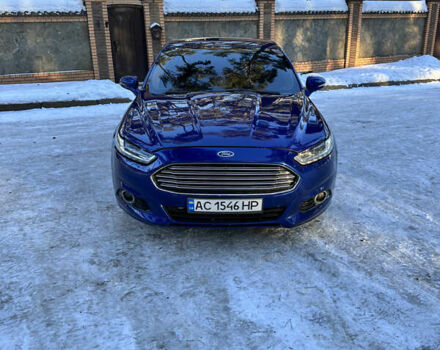 Синий Форд Фьюжн, объемом двигателя 2.5 л и пробегом 116 тыс. км за 9700 $, фото 1 на Automoto.ua