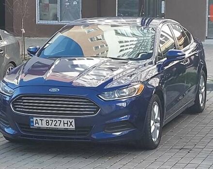 Синий Форд Фьюжн, объемом двигателя 2.49 л и пробегом 157 тыс. км за 9750 $, фото 1 на Automoto.ua