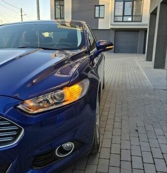 Синий Форд Фьюжн, объемом двигателя 2.49 л и пробегом 126 тыс. км за 10700 $, фото 1 на Automoto.ua