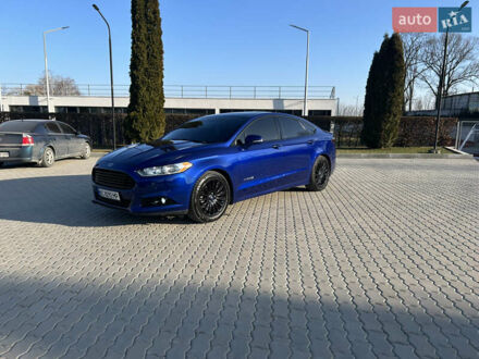 Форд Фьюжн 2014 в Львове на Automoto.ua Синий Форд Фьюжн, объемом двигателя 2 л и пробегом 167 тыс. км за 12100 $, фото 1 на Automoto.ua