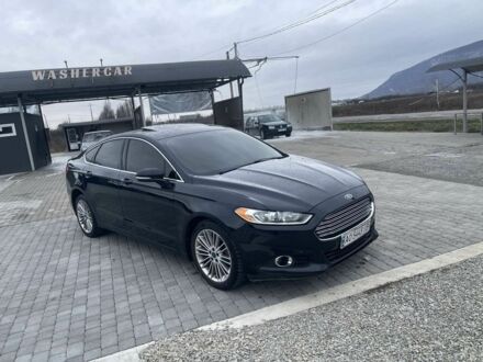 Синий Форд Фьюжн, объемом двигателя 2 л и пробегом 190 тыс. км за 9200 $, фото 1 на Automoto.ua