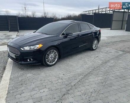 Синий Форд Фьюжн, объемом двигателя 2 л и пробегом 190 тыс. км за 9200 $, фото 1 на Automoto.ua