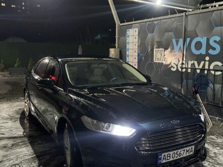 Синий Форд Фьюжн, объемом двигателя 2.5 л и пробегом 200 тыс. км за 9500 $, фото 1 на Automoto.ua