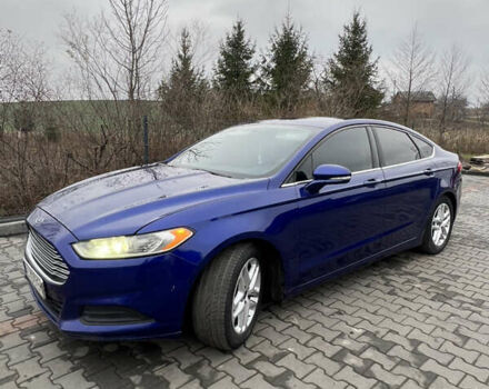 Синий Форд Фьюжн, объемом двигателя 2.5 л и пробегом 239 тыс. км за 7500 $, фото 1 на Automoto.ua