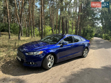 Форд Фьюжн 2014 в Кропивницком (Кировограде) на Automoto.ua Синий Форд Фьюжн, объемом двигателя 2.49 л и пробегом 173 тыс. км за 10300 $, фото 1 на Automoto.ua