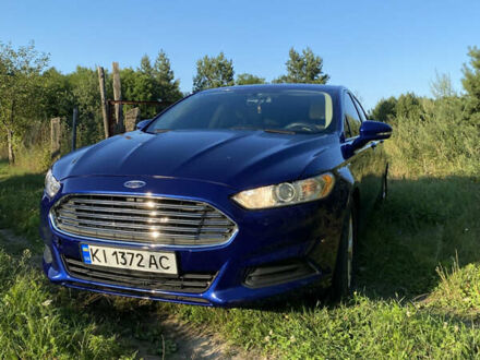 Форд Фьюжен 2014 у Києві на Automoto.ua Синій Форд Фьюжен, об'ємом двигуна 1.5 л та пробігом 164 тис. км за 9000 $, фото 1 на Automoto.ua