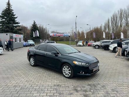 Синий Форд Фьюжн, объемом двигателя 2 л и пробегом 212 тыс. км за 9800 $, фото 1 на Automoto.ua