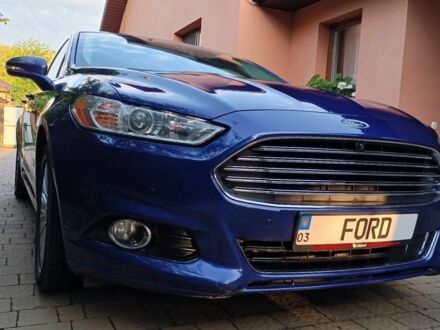 Форд Фьюжн 2014 в Ковель на Automoto.ua Синий Форд Фьюжн, объемом двигателя 2 л и пробегом 190 тыс. км за 11400 $, фото 1 на Automoto.ua
