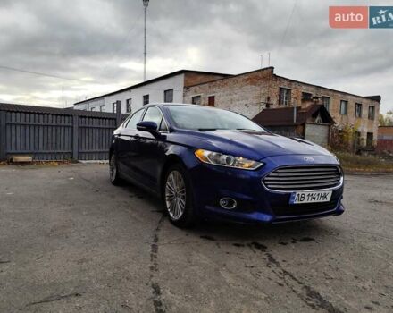 Форд Фьюжн 2014 в Виннице на Automoto.ua Синий Форд Фьюжн, объемом двигателя 2 л и пробегом 275 тыс. км за 10800 $, фото 1 на Automoto.ua