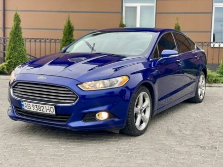 Синий Форд Фьюжн, объемом двигателя 1.5 л и пробегом 212 тыс. км за 8450 $, фото 1 на Automoto.ua