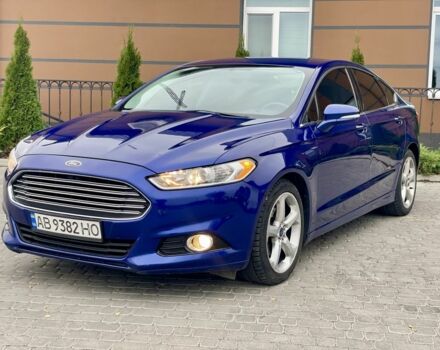 Синий Форд Фьюжн, объемом двигателя 1.5 л и пробегом 212 тыс. км за 8450 $, фото 1 на Automoto.ua