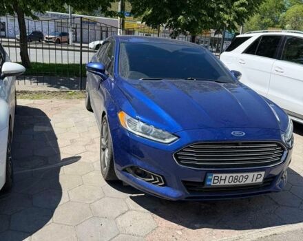 Синій Форд Фьюжен, об'ємом двигуна 2.49 л та пробігом 166 тис. км за 12500 $, фото 1 на Automoto.ua