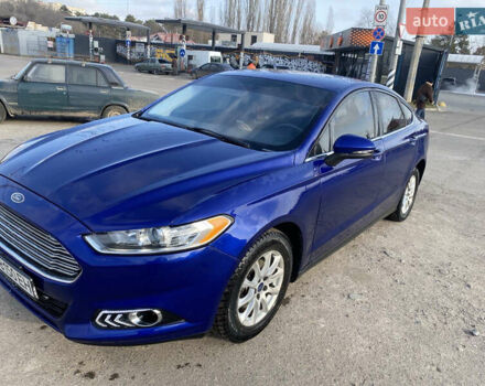 Синий Форд Фьюжн, объемом двигателя 2.5 л и пробегом 147 тыс. км за 8600 $, фото 1 на Automoto.ua