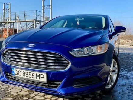 Форд Фьюжн 2015 в Львове на Automoto.ua Синий Форд Фьюжн, объемом двигателя 2.49 л и пробегом 168 тыс. км за 10800 $, фото 1 на Automoto.ua