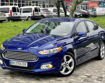Синий Форд Фьюжн, объемом двигателя 2.49 л и пробегом 166 тыс. км за 8999 $, фото 1 на Automoto.ua