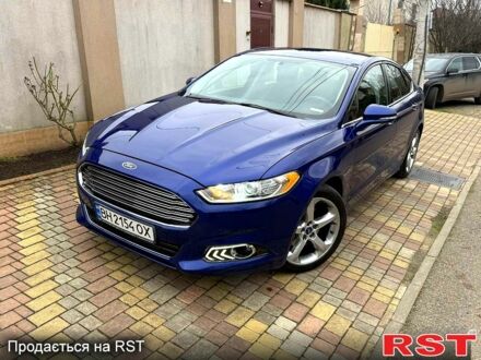 Синий Форд Фьюжн, объемом двигателя 2.5 л и пробегом 167 тыс. км за 10500 $, фото 1 на Automoto.ua