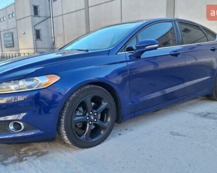 Синий Форд Фьюжн, объемом двигателя 2.49 л и пробегом 166 тыс. км за 10000 $, фото 1 на Automoto.ua